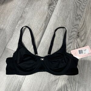 NWT JOCKEY REALFIT UNLINED UNDERWIRE BLACK BRA‎ Size 04/36